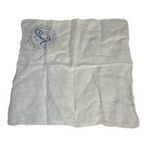 Vintage Customized Handkerchief Monogram Embroidered “L” Hankie  Floral READ - £7.29 GBP