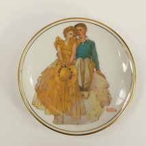 Best Of Norman Rockwell Miniature Collectors Plate - Young Love- JEJ6Z - £5.05 GBP