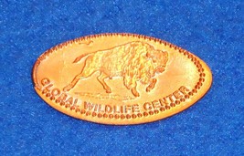 Brand New Global Wildlife Center American Bison Souvenir Penny Sanctuary Safari - £3.92 GBP