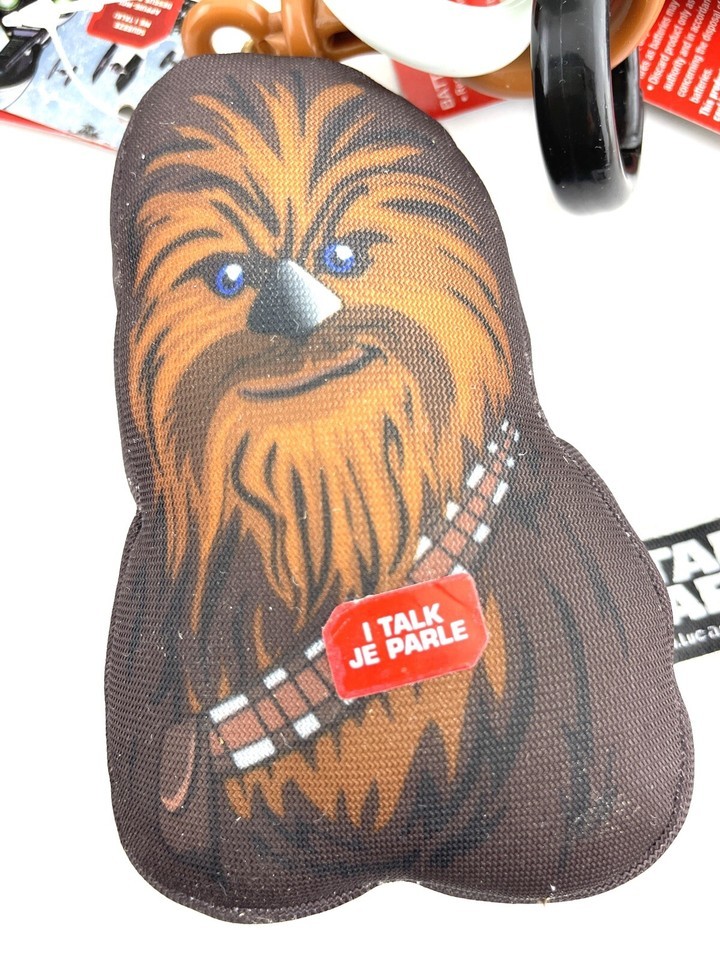 Star Wars Episode 8 The Last Jedi Clip On Talking Plush BB8 Chewbacca Darth R2D2 Item image 2