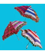 New Handmade Out Standing Thai Cloth Umbrella  - £33.56 GBP