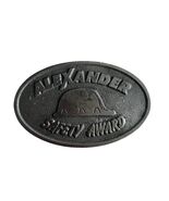 Vintage Alexander Safety Award Belt Buckle Hard Hat Construction Clip Back - $16.20