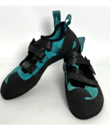 Evolv Kronos Women&#39;s Rock Climbing Shoes - Black/Teal 7-USW 6-USM 37.5 - $1,082.71 MXN