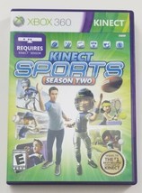 Kinect Sports Season Two Xbox 360 Game 2011 Microsoft EUC With Manual - £6.02 GBP