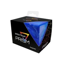 2 BCW Apatite Blue Polished Marbled Prism Deck Cases - £15.38 GBP