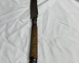 Antique Benetfink &amp; Co Nessmuk Knife Wood Handle Cheapside London KG JD - $49.50