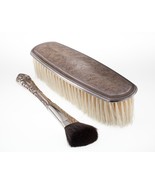 Argent Sterling Chaussure Brosse Et Maquillage Brosse Ensemble - €273,46 EUR