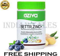  OZiva Plant Based Bettr.Zinc+ (With Zinc, Magnesium,Chamomile &amp; Ginger ... - $26.99