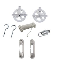 Complete Laundry Clothesline Kit Everything needed for Your Clothesdrying - $34.64