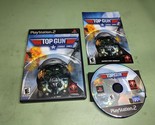 Top Gun Combat Zones Sony PlayStation 2 Complete in Box - £4.62 GBP