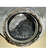Coasters - Set of 6  Silver Plate Coasters - $8.90
