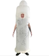 Fun Inflatable Condom Costume Outfit Suit Halloween or Stag Hen Party - $38.00