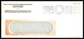 MISSOURI Cover (FRONT ONLY) Postal Life &amp; Casualty Ins Co, Kansas City M6 - £2.33 GBP