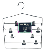 Fit-Rite 5-Tier Jupe Rack Suspension Avec Clips - £14.58 GBP