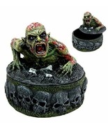 Ebros Gift Zombie Crawling Out Of Grave Decorative Jewelry Box Figurine ... - $37.44 CAD