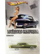 Green &#39;64 Chevy Impala CUSTOM Hot Wheels Lowriders California Series w/C... - $137.97 CAD