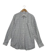 Peter Millar Shirt Mens Extra Large Blue Brown Plaid Button Down Classic... - $27.71