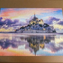 Mont Saint Michel Clementoni 1000 pc Jigsaw Puzzle 27x19 Made in Italy COMPLETE - $11.65