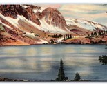 Lake Marie Medicine Bow National Forest Wyoming WY UNP Linen Postcard Y11 - $3.91