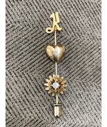 Vintage Sarah Coventry 3 in 1 Stickpin Clear Rhinestone Hat Lapel Hatpin... - €14,00 EUR