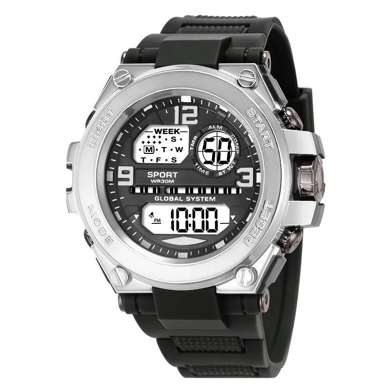 Men Watch Military Sports Watches Multifunction Alarm Chrono Clock 3Bar ... - $16.72
