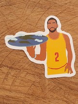 Kyrie Irving Sticker Flat Earther Cleveland Cavs Basketball Laptop Chromebook - £2.39 GBP
