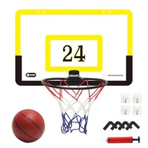  wall mount basketball hoop set punch free mini basketball board toys for playing games thumb200