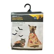 Vibrant Life Dog Cat Pet Halloween Pizza Costume Size 5-10 LBS XSmall New - $7.91