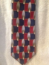 Graham And Lockwood London England Tie Necktie Art Deco - $8.50