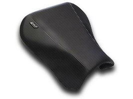Suzuki GSXR 750 Seat Cover 2004-2005 Carbon Fiber Look Front Rider Black... - $60.59