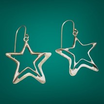 Sterling Silver SILPADA Wish Upon A Star Dangle Earrings  W1403 Retired 925 - £35.39 GBP