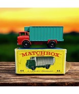 Matchbox No. 44 Refrigerator Truck with Original Box by Lesney Made in E... - $19.79