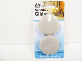 Furniture Chair Leg Glides Self Stick Adhesive  Sliders Floor Protection... - $6.34