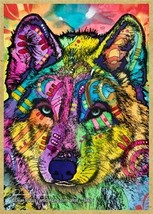 Wolf Wildlife Collection Colorful Pop Art Fridge Kitchen Magnet 2.5x3.5 NEW A78 - £4.63 GBP