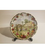 Royal Albert - 25th Anniversary Old Country Roses Plate 1986 - £29.64 GBP