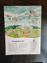 Vintage 1948 U.S. Army &amp; Air Force Recruiting Full Page Original Color Ad - £5.29 GBP