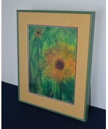 Painting-Original Watercolor &quot;Sunflower&quot; signed by Flying Tree - £92.01 GBP