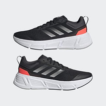 adidas Men&#39;s Running Questar Shoes (GZ0632) Black/Carbon/Matte Silver Si... - $64.10