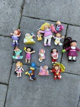 Vintage 1984-85 Cabbage Patch Kids PVC Figures Lot of 15 With Cabbage Bath - £41.00 GBP