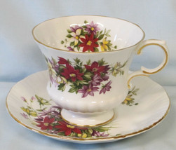 Paragon Flower Festival Spring Cup and Saucer set - $14.84