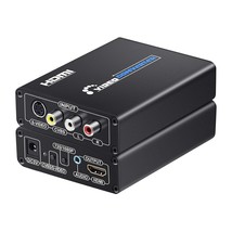 Rca Svideo To Hdmi Converter With Rca + S-Video Cables, Rca Composite Cvbs Av Or - £42.41 GBP