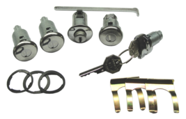 Ignition Door Trunk and Glovebox Lock Set For 1963 Chevy Bel Air Biscayne Impala - £47.39 GBP