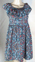 Xhilaration Misses/Juniors Dress Size M Floral Print No Iron Machine Washable - £16.33 GBP