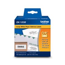 Brother, Die-Cut Large Address Labels, DK-1208, Brother Genuine Labels, Long Las - £21.42 GBP