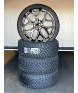 Chrome Snowflake 24&quot; Wheels X/T Tires Silverado Tahoe Sierra Yukon Escalade - $4,027.74 CAD