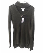 Juniors XS Olive Night, Planet Gold Long Sleeved Sweater 100% Acrylic - £14.90 GBP