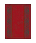 Le Jacquard Francais Poesie D'Hiver Red Christmas Tea or Kitchen Towel - $24.95