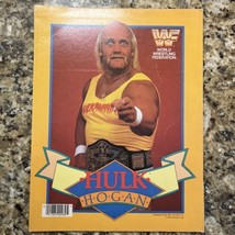 1985 Titan Sports Incorporated WWF Hulk Hogan Rookie Year Pocket Folder - £11.37 GBP