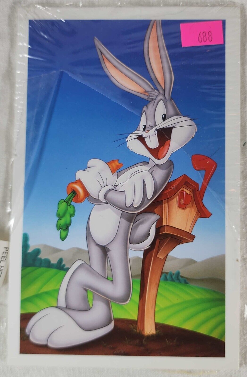 Bugs Bunny Postal Card Book - Pack of 10 - USPS Item No. 8982 from 1997 - $23.33