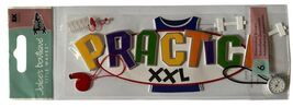 PRACTICE Dimensional Stickers(6pc) Jolee's•Water bottle•Whistle•Stop Wat... - $9.89